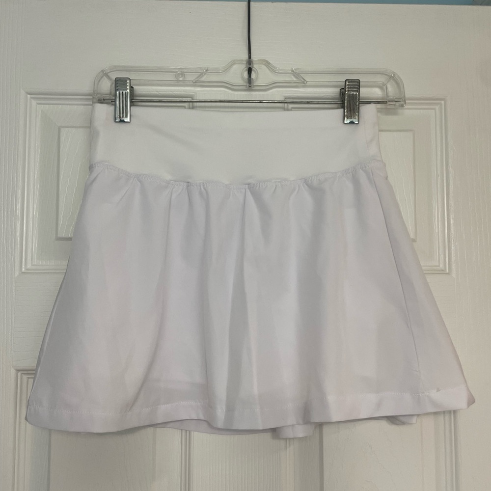 White Mini Skirt for Women
